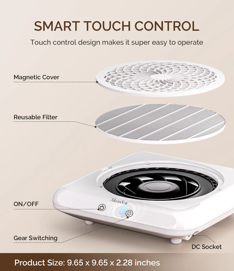 SProF Nail Dust Collector - thePINKchair.ca