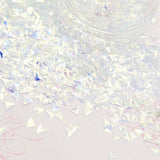 3D Triangle, Blue AB (300) - thePINKchair.ca - Glitter - thePINKchair nail studio