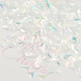 3D Triangle, Crystal (358) - thePINKchair.ca - Glitter - thePINKchair nail studio