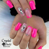 3s106 Strawberry Crystalac Gel Polish by Crystal Nails