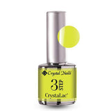 3s128 Vibrant Yellow Crystalac Gel Polish by Crystal Nails