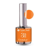 3s129 Champagne Orange Crystalac Gel Polish