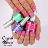 3S170 Coral Rose Gel Polish by Crystal Nails - thePINKchair.ca