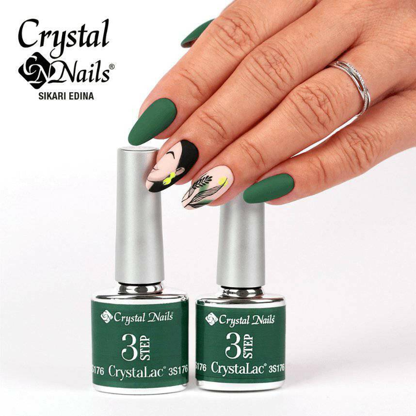 3s176 Amazon Jungle Green Gel Polish - thePINKchair.ca - Gel Polish - Crystal Nails/Elite Cosmetix USA