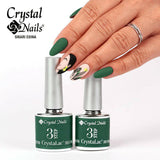 3s176 Amazon Jungle Green Gel Polish by Crystal Nails