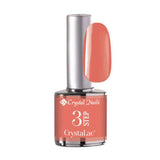 3s185 Peachy Pink Gel Polish by Crystal Nails