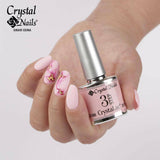 3s186 Crystal Rose Gel Polish by Crystal Nails