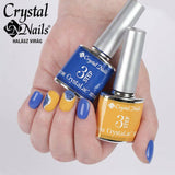 3s193 Blazing Yellow Gel Polish by Crystal Nails