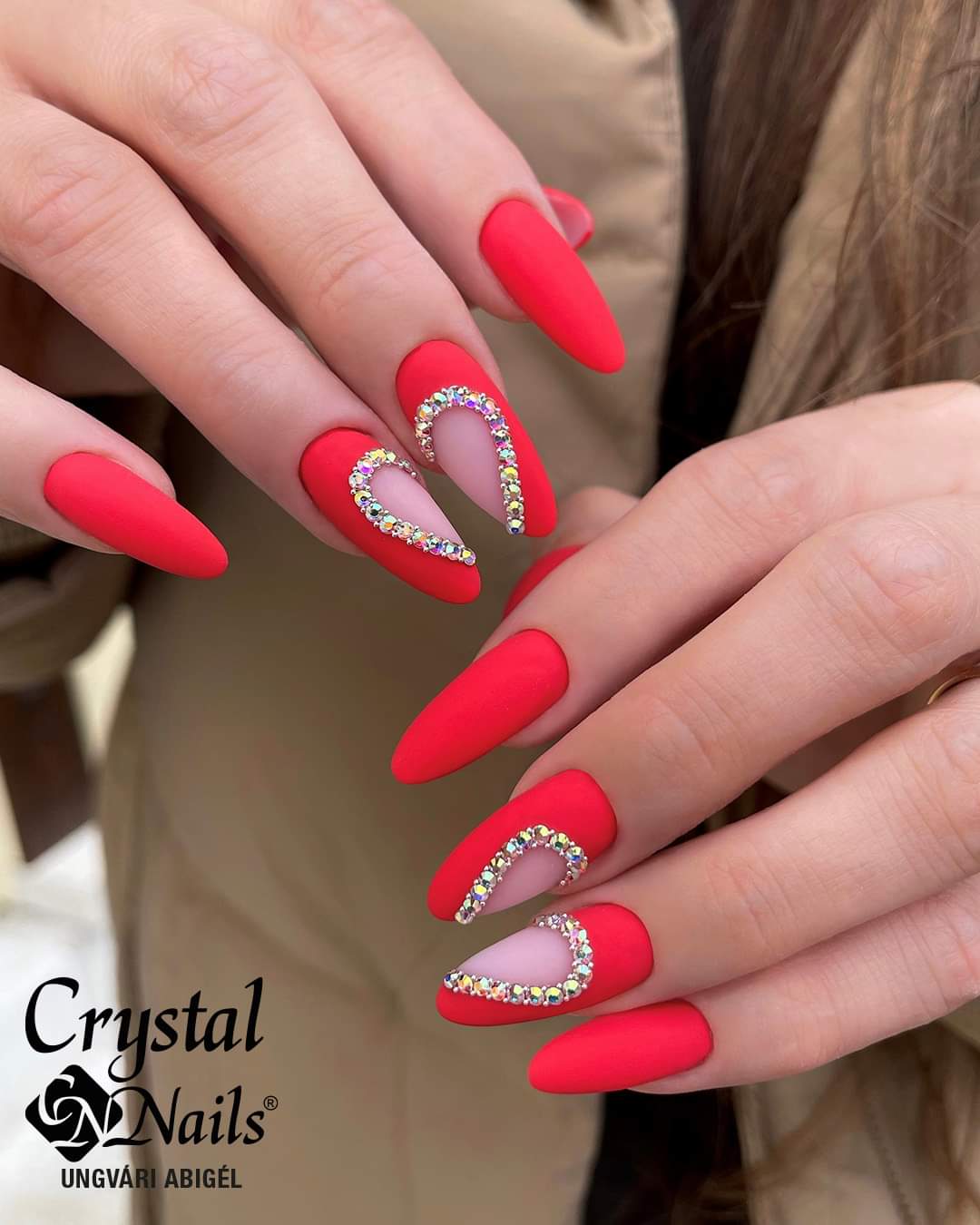 3s197 Sensual Red Gel Polish - thePINKchair.ca - Gel Polish - Crystal Nails/Elite Cosmetix USA
