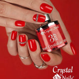 3s197 Sensual Red Gel Polish - thePINKchair.ca - Gel Polish - Crystal Nails/Elite Cosmetix USA