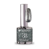 3s205 Sparkling Graphite Full Platinum Gel Polish - thePINKchair.ca - Gel Polish - Crystal Nails/Elite Cosmetix USA