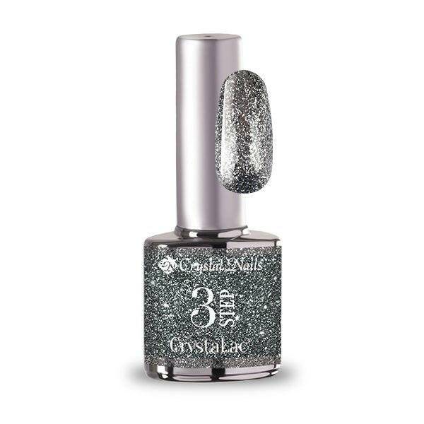 3s205 Sparkling Graphite Full Platinum Gel Polish - thePINKchair.ca - Gel Polish - Crystal Nails/Elite Cosmetix USA