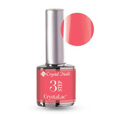 3s85 Flamingo Flower Neon Crystalac Gel Polish by Crystal Nails