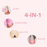 4 - in - 1 Gel Nail Glue - thePINKchair.ca - 3D Gel - Kiara Sky