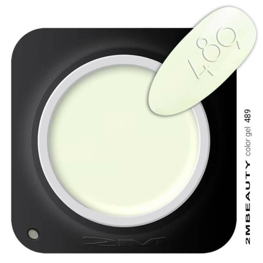 489 Neon Pastel Yellow Coloured Gel - thePINKchair.ca - Coloured Gel - 2Mbeauty