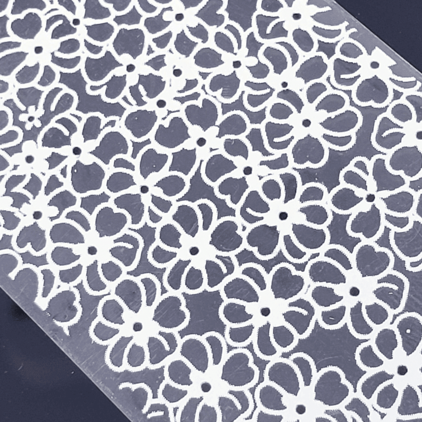 5 Vintage Floral Transfer Foil - thePINKchair.ca - Nail Art - thePINKchair nail studio