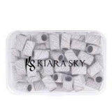 50ct Sanding Band (WHITE/ZEBRA) by Kiara Sky - thePINKchair.ca - efile bit - Kiara Sky