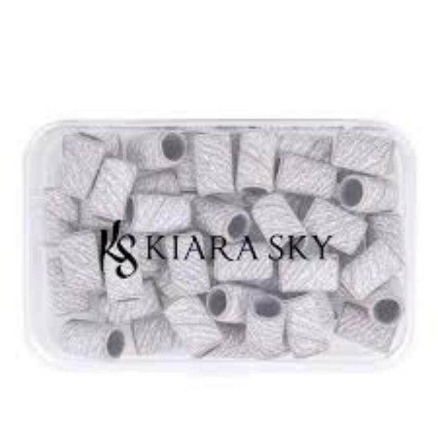 50ct Sanding Band (WHITE/ZEBRA) by Kiara Sky - thePINKchair.ca - efile bit - Kiara Sky