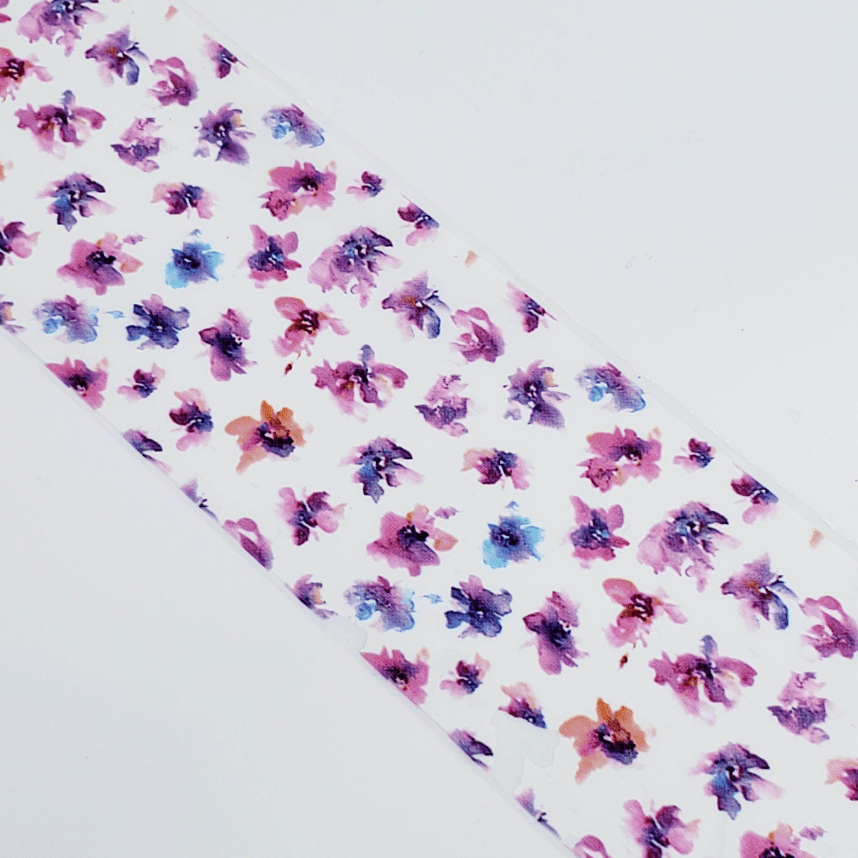 55 Vintage Floral Transfer Foil - thePINKchair.ca - Nail Art - thePINKchair nail studio