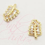 576, Luxury Nail Jewels (2pcs) by thePINKchair - thePINKchair.ca - Nail Art - thePINKchair nail studio