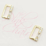 589, Luxury Nail Jewels (2pcs) by thePINKchair - thePINKchair.ca - Nail Art - thePINKchair nail studio