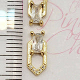 590, Luxury Nail Jewels (2pcs) by thePINKchair - thePINKchair.ca - Nail Art - thePINKchair nail studio