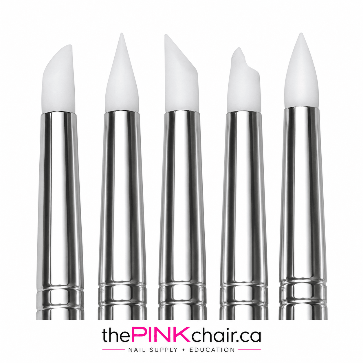 5pc MINI Silicone Tools - thePINKchair.ca - nail art - thePINKchair.ca