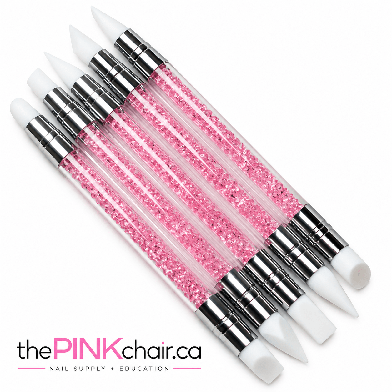 5pc Silicone Tools - thePINKchair.ca - nail art - thePINKchair.ca