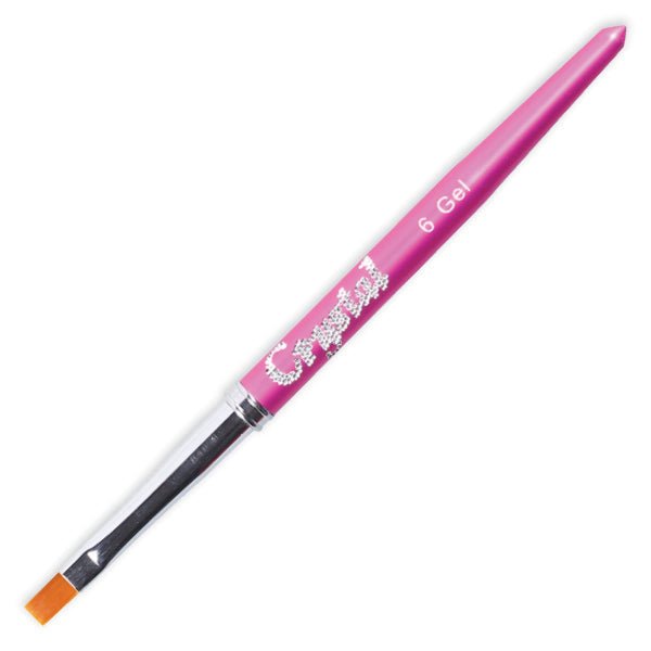 6 Gel Brush by Crystal Nails - thePINKchair.ca - brushes - Crystal Nails/Elite Cosmetix USA