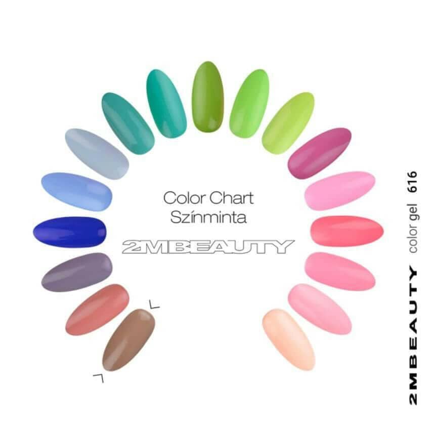 616 Coloured Gel - thePINKchair.ca - Coloured Gel - 2Mbeauty