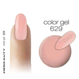 629 Powder Pink Coloured Gel by 2MBEAUTY