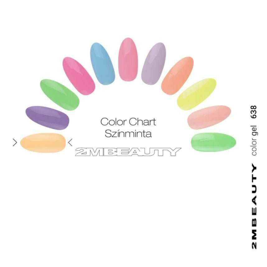 638 Coloured Gel - thePINKchair.ca - Coloured Gel - 2Mbeauty
