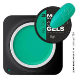 734 Dark Mint Coloured Gel by 2MBEAUTY