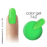 742 Coloured Gel by 2MBEAUTY