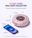 HProA Nail Dust Collector - thePINKchair.ca