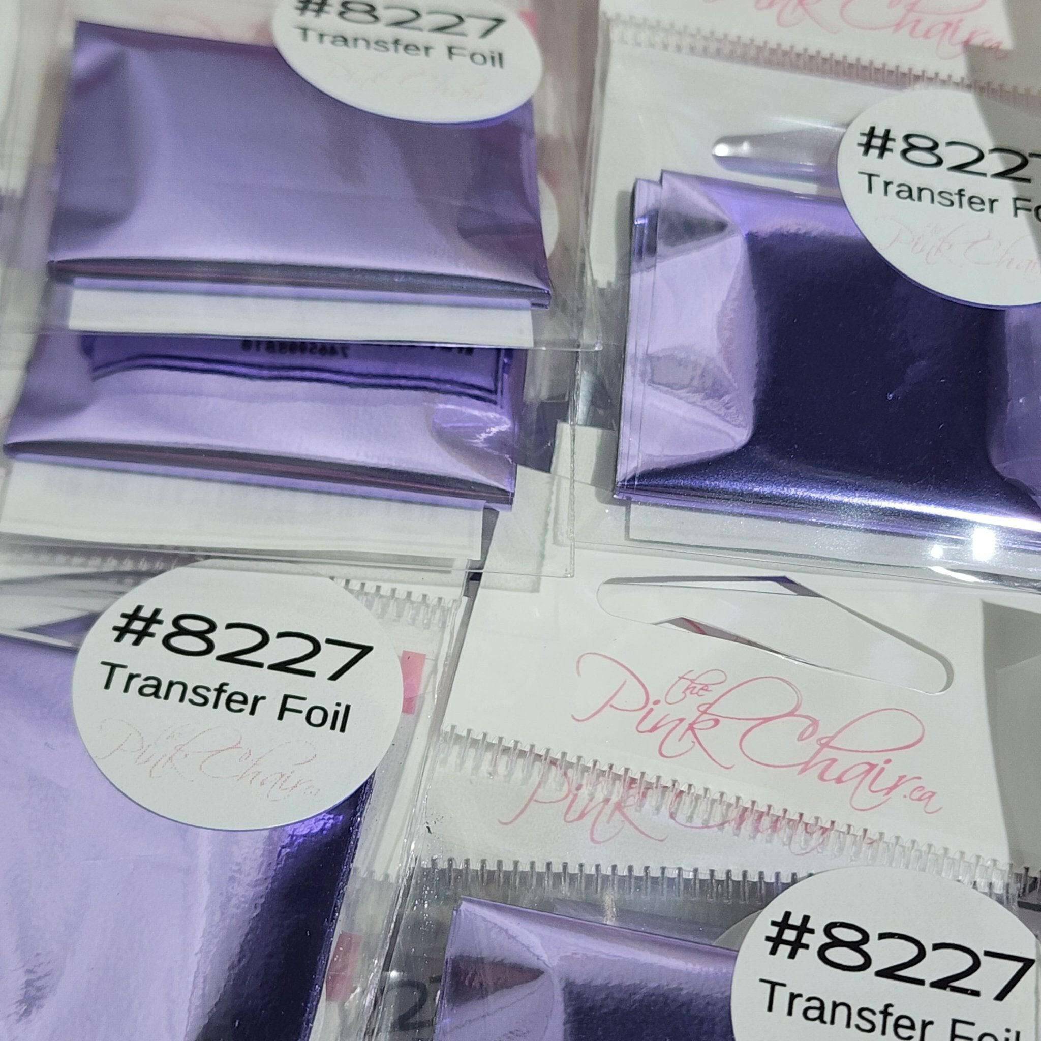 8227 Transfer Foil - thePINKchair.ca - Nail Art - thePINKchair nail studio