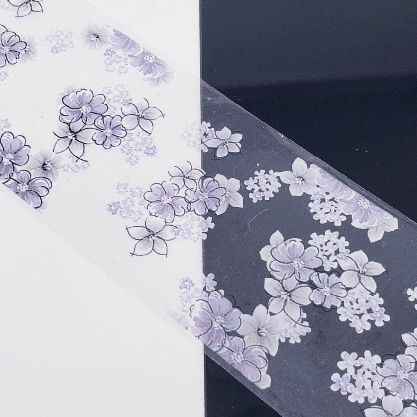 9 Vintage Floral Transfer Foil - thePINKchair.ca - Nail Art - thePINKchair nail studio