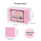 900 Pcs Lint Free Nail Wipes - Pink - thePINKchair.ca - Odds & Ends - Melody Susie