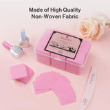 900 Pcs Lint Free Nail Wipes - Pink - thePINKchair.ca - Odds & Ends - Melody Susie