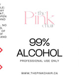99% Alcohol - thePINKchair.ca - Prep - thePINKchair nail studio