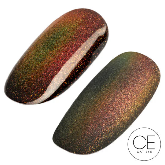 Ugly Duckling Eclipse Gel Polish #177 in a sleek, deep shade with a glossy finish, displayed on a neutral background.