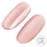 Close-up of Ugly Duckling Silk Collection Gel Polish bottle with vibrant pink color and sleek design.