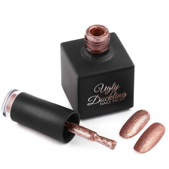 Ugly Duckling PROM NIGHT Gel Polish #085 featuring a smooth, glossy finish in a vibrant color for elegant nails.