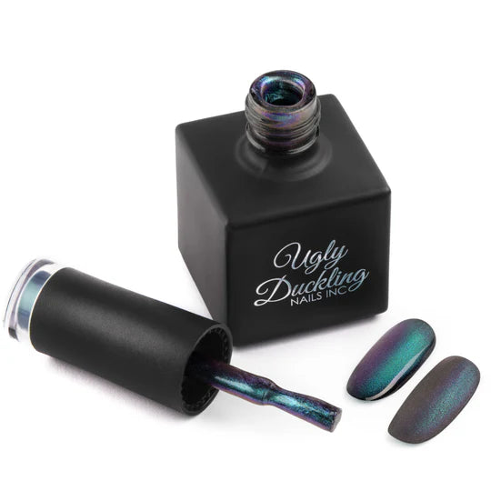 Ugly Duckling SUPERNOVA gel polish #178 in a vibrant, shiny gel polish bottle with a black cap and colorful label.