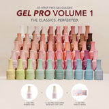 Gel PRO Volume 1 | 50 HEMA-Free Gel Colors