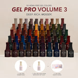 Gel PRO Volume 3 | 50 HEMA-Free Gel Colors