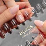 Gel-X Tip Swatch Natural/Sculpted