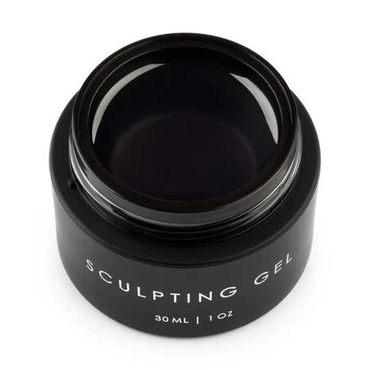 Clear sculpting gel by Ugly Duckling in a 30ml jar, designed for building and shaping nails with a smooth, transparent finish.