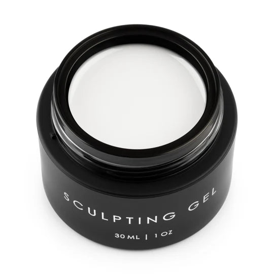 White Ugly Duckling sculpting gel in a 30ml tube, designed for building and shaping nail extensions.