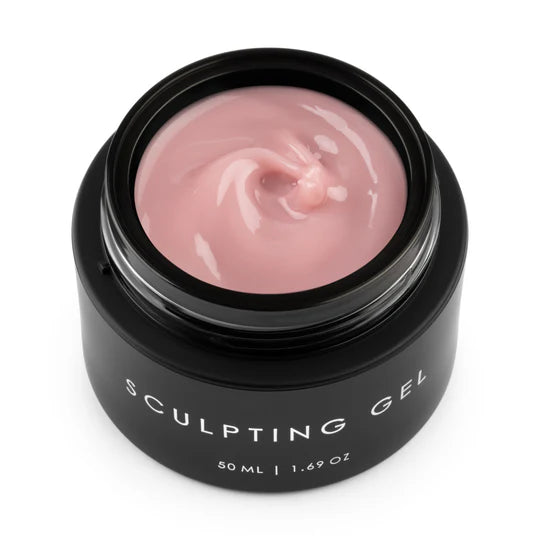 Ugly Duckling FAIR-Y FUFU Sculpting Gel in 50ml jar, builder gel for nail sculpting and enhancement.